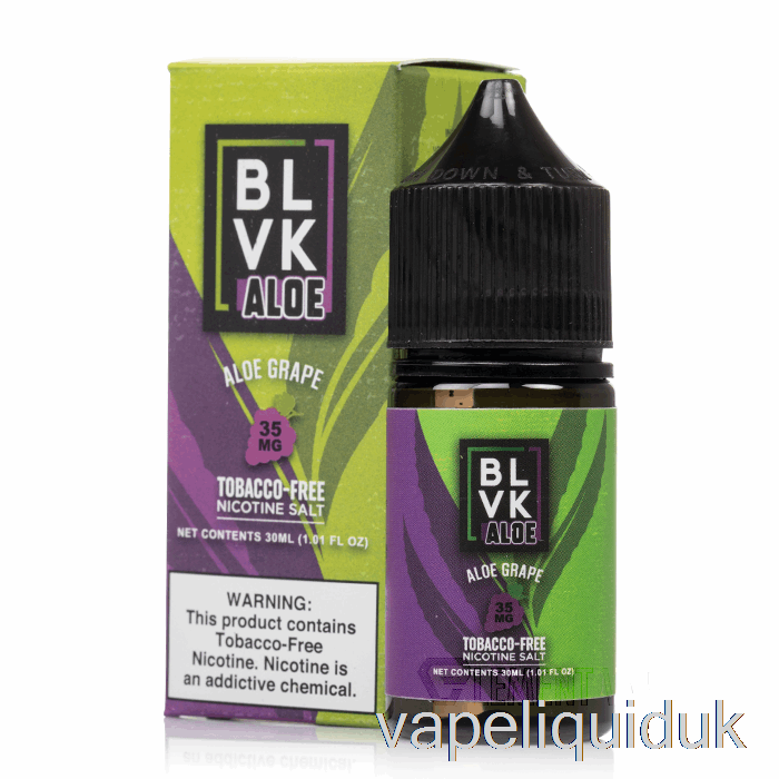 Aloe Grape Salt - BLVK Salt - 30mL 35mg Vape Liquid